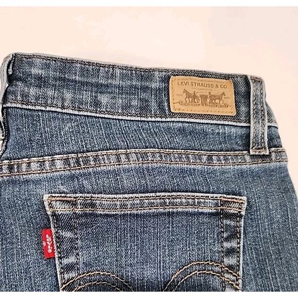 Levi's Women's 515 Bootcut Blue Jeans Size 10P Short Boot Cut - Picture 4 of 10